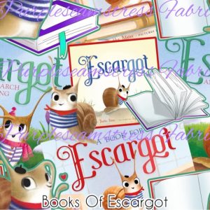 Books of Escargot - Fabric
