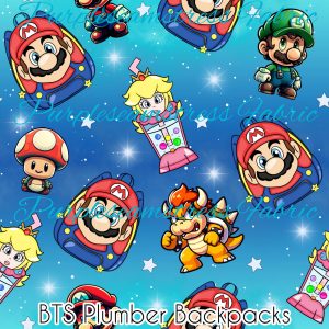 BTS Plumber Backpacks - Fabric