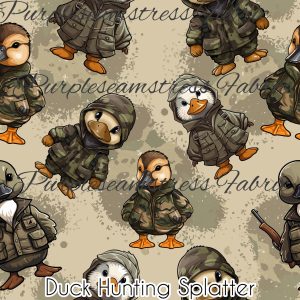 Duck Hunting Splatter - Fabric