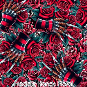 Freddie Hands Floral - Fabric