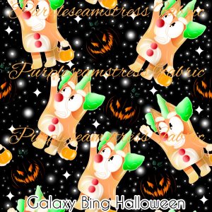 Galaxy Bing Halloween - Fabric