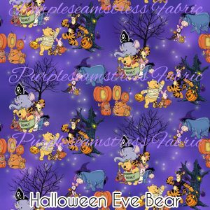 Halloween Eve Bear - Fabric