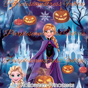 Ice Halloween Princesses - Fabric