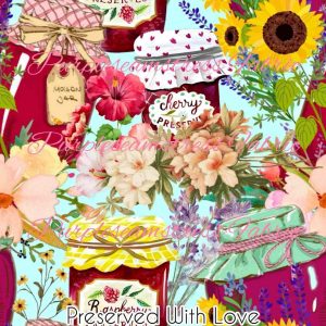 Preserved With Love - Fabric