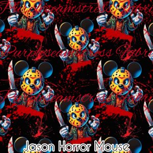 Jason Horror Mouse - Fabric