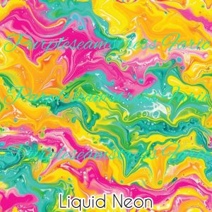 Liquid Neon - Fabric