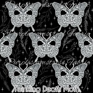Twinkling Death Moth - Fabric