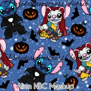 Alien NBC Mashup - Fabric