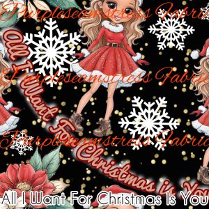 All I Want For Christmas Is You - Fabric