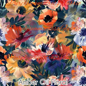 Amber Oil Floral - Fabric