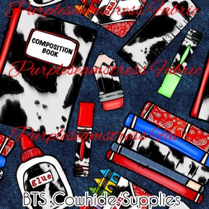 BTS Cowhide Supplies - Fabric