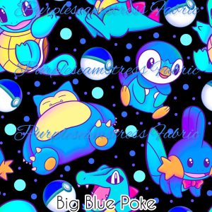 Big Blue Poke - Fabric