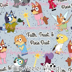 Fairy Heeler Friends - Fabric