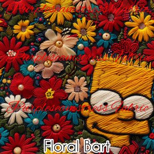 Floral Bart - Fabric