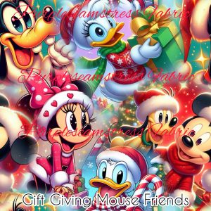 Gift Giving Mouse Friends