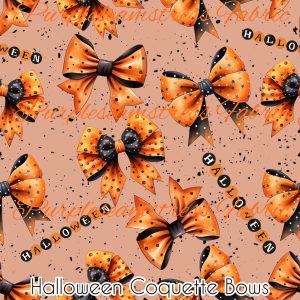 Halloween Coquette Bows - Fabric