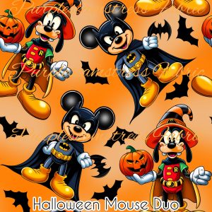 Halloween Mouse Duo - Fabric