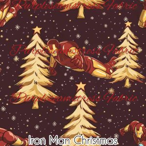 Iron Man Christmas - Fabric