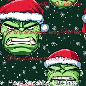 Merry Smashing Christmas - Fabric