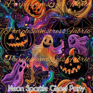 Neon Sparkle Ghost Party