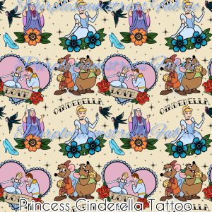 Princess Cinderella Tattoos