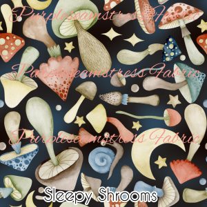 Sleepy Shrooms - Fabric