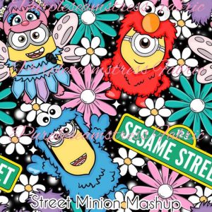 Street Minion Mashup - Fabric
