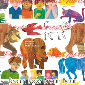 Brown Bear Brown Bear - Fabric