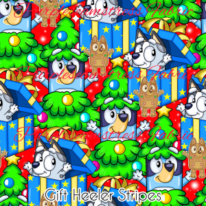 Gift Heeler Stripes - Fabric