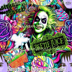 Strange & Unusual Beetle - Fabric