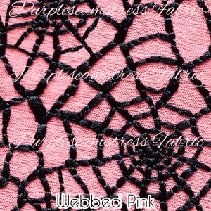 Webbed Pink - Fabric