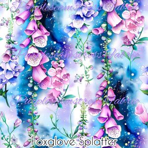 Foxglove Splatter - Fabric