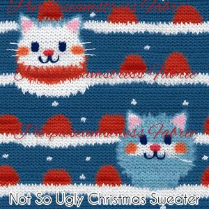 Not So Ugly Christmas Sweater - Fabric