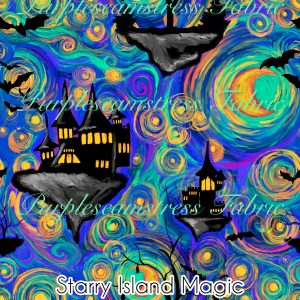 Starry Island Magic - Fabric