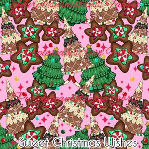 Sweet Christmas Wishes - Fabric