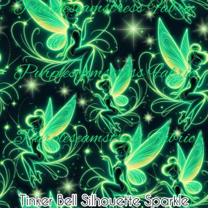Tinker Bell Silhouette Sparkle