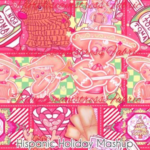 Hispanic Holiday Mashup - Fabric