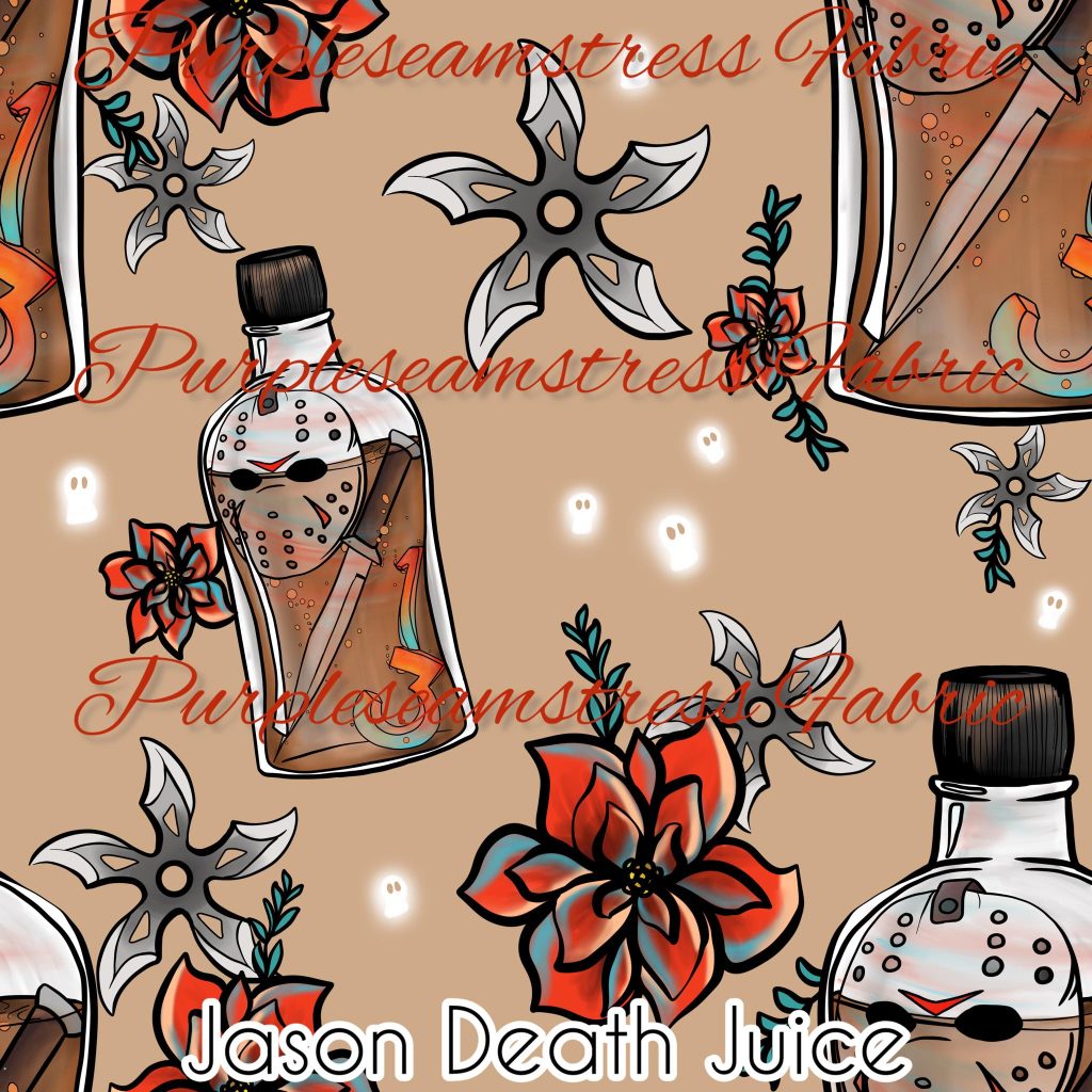 Jason Death Juice – Fabric – Purpleseamstress Fabric