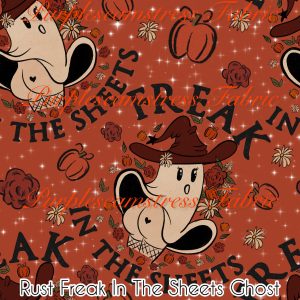 Rust Freak In The Sheets Ghost - Fabric