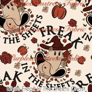 White Freak In The Sheets Ghost - Fabric