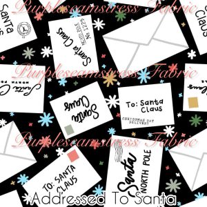 Addressed To Santa - Fabric