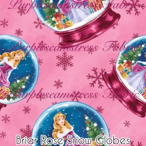Briar Rose Snow Globes - Fabric