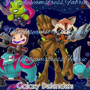 Galaxy Defenders - Fabric