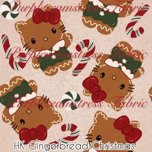 HK Gingerbread Christmas - Fabric