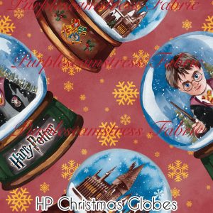 HP Christmas Globes - Fabric