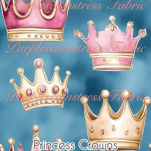 Princess Crowns - Fabric