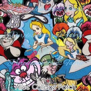 Alice Collage Patch - Fabric
