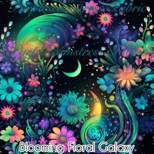 Blooming Rainbow Galaxy - Fabric