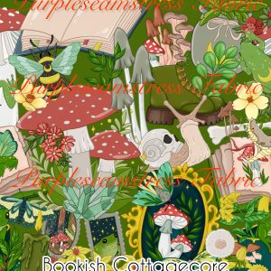 Bookish Cottagecore - Fabric