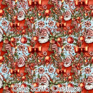 Coke Santa Christmas - Fabric